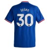 Ensemble Maillot Manchester United Sesko 30 Exterieur 2026-27 Enfant